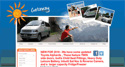 Desktop Screenshot of getawaycampers.co.uk